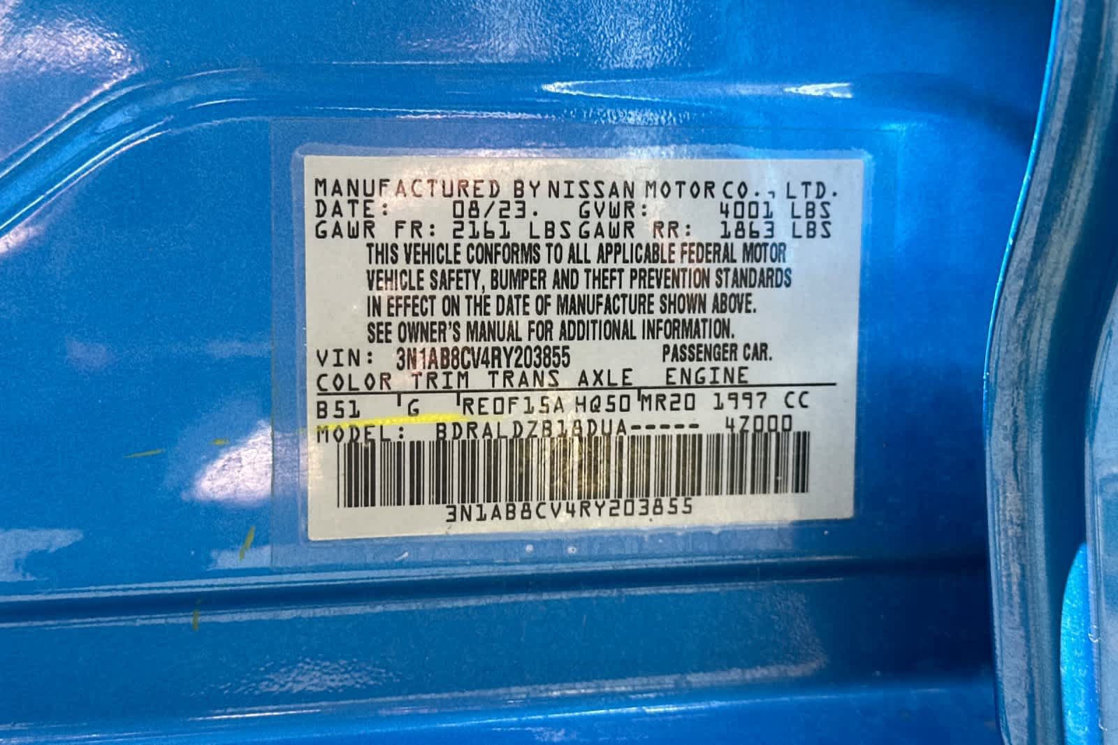Used 2024 Nissan Sentra SV w/ Trunk Package FWD image 28