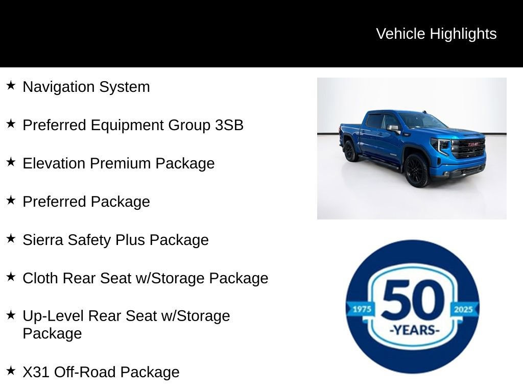 Used 2022 GMC Sierra 1500 Elevation w/ Elevation Premium Package AWD/4WD image 7