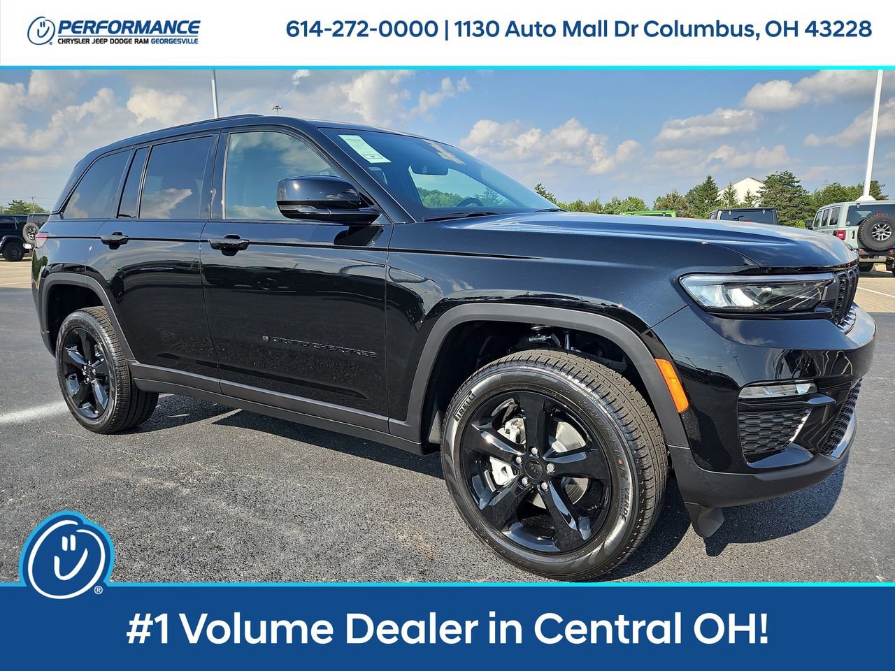 New 2025 Jeep Grand Cherokee Limited w/ Black Appearance Package