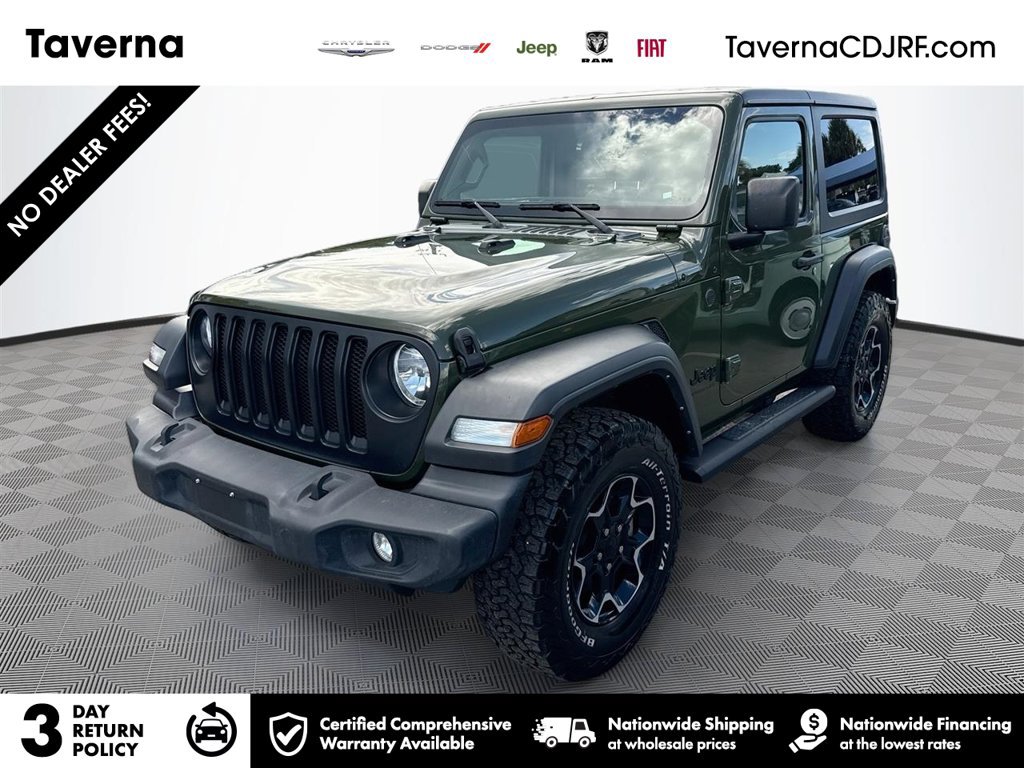 Certified 2022 Jeep Wrangler Sport