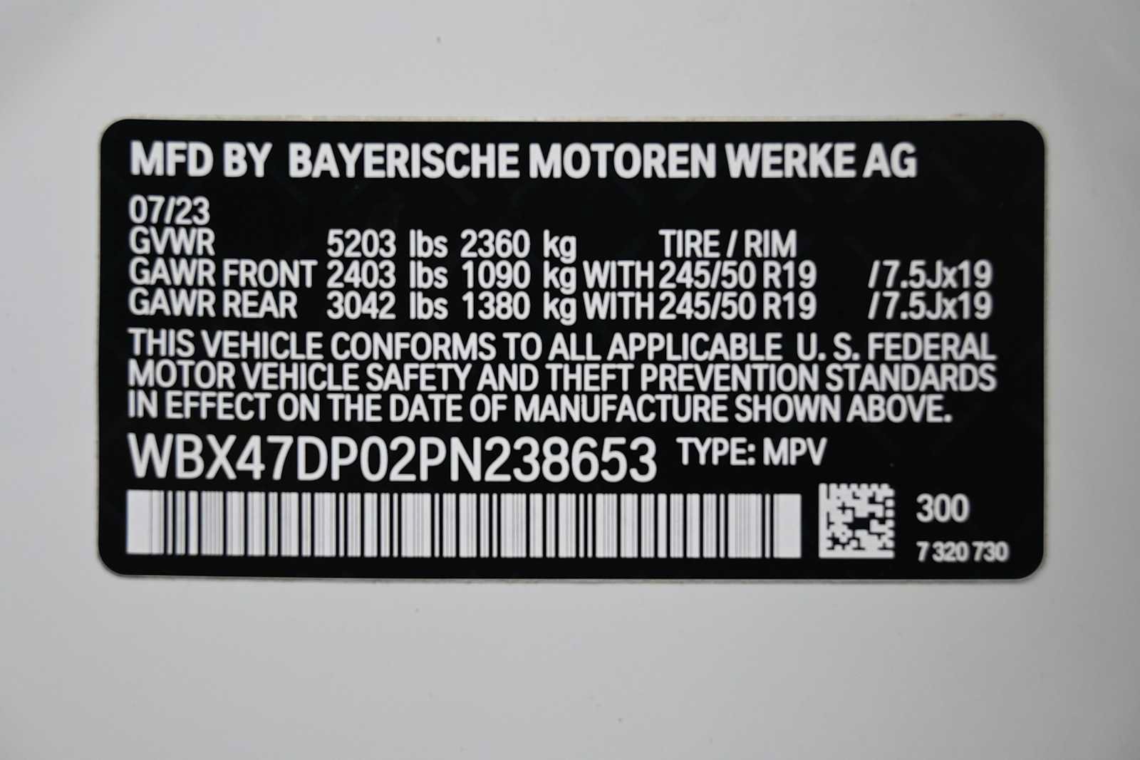 Certified 2023 BMW X3 sDrive30i w/ Convenience Package w/ZPA RWD image 11