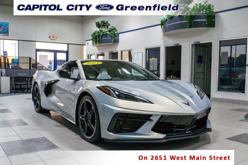 Used 2021 Chevrolet Corvette Stingray Preferred Cpe w/ Z51 Performance Package