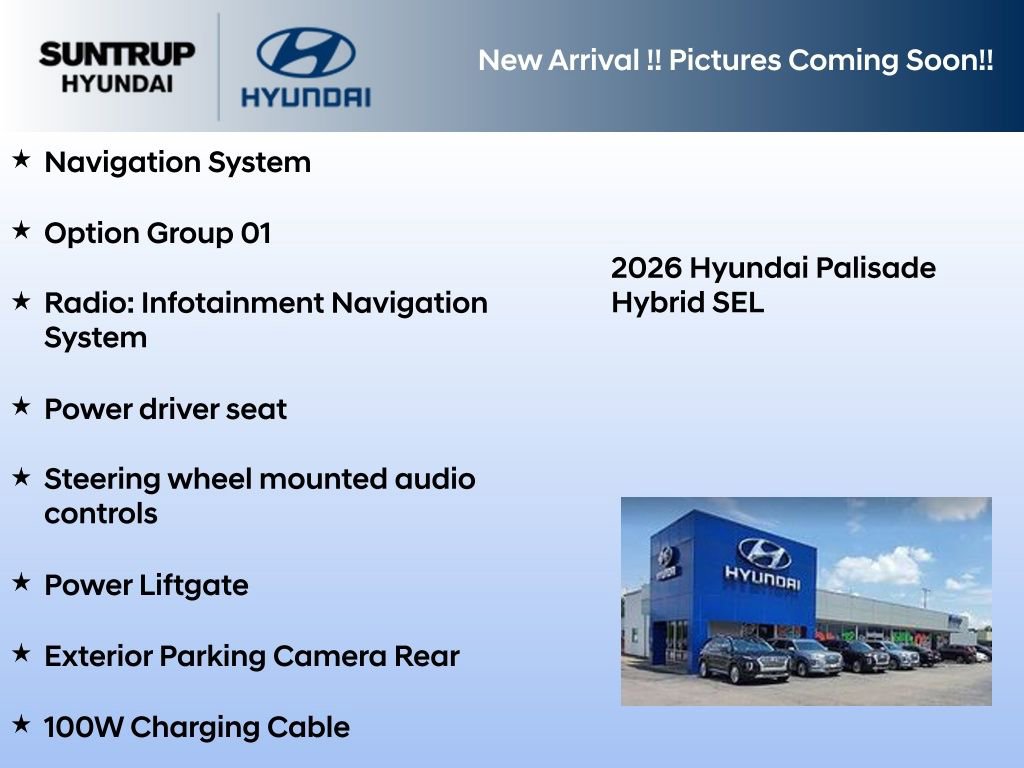 New 2026 Hyundai Palisade SEL AWD/4WD image 2
