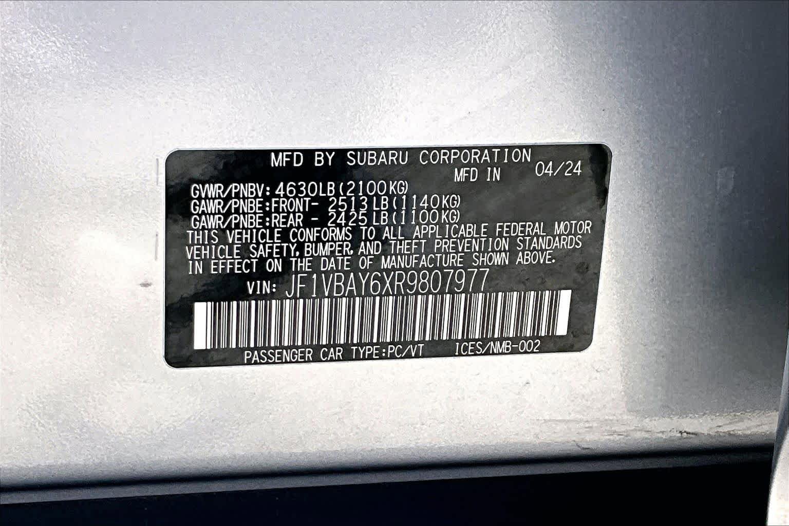 Used 2024 Subaru WRX TR image 34