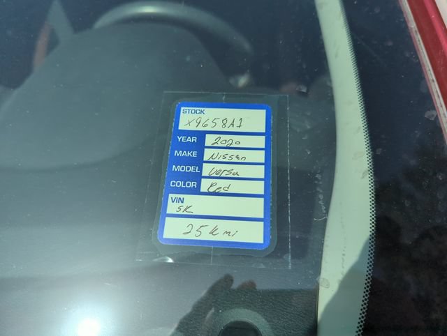 Certified 2020 Nissan Versa SR FWD image 6