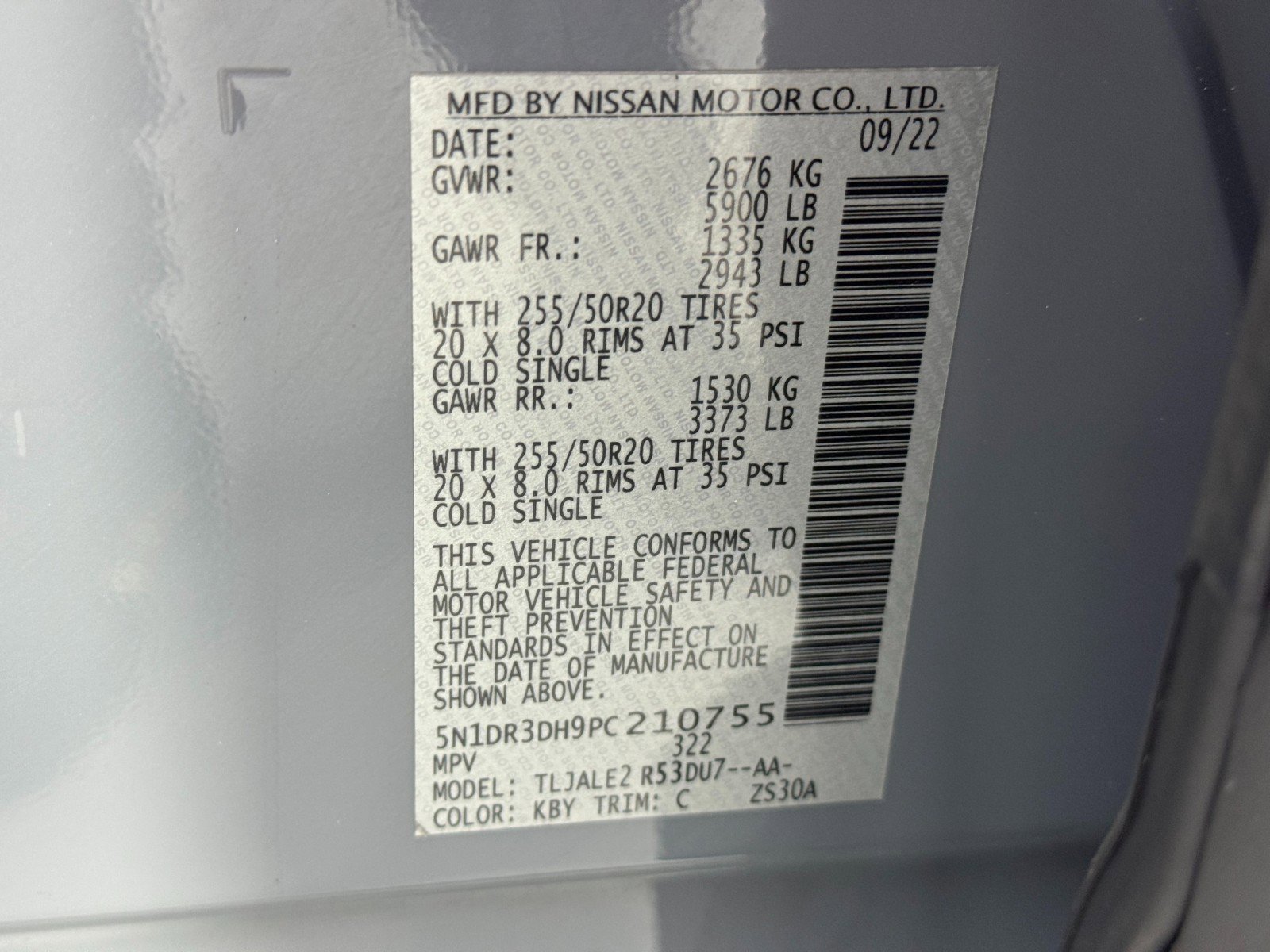 Used 2023 Nissan Pathfinder Platinum image 47