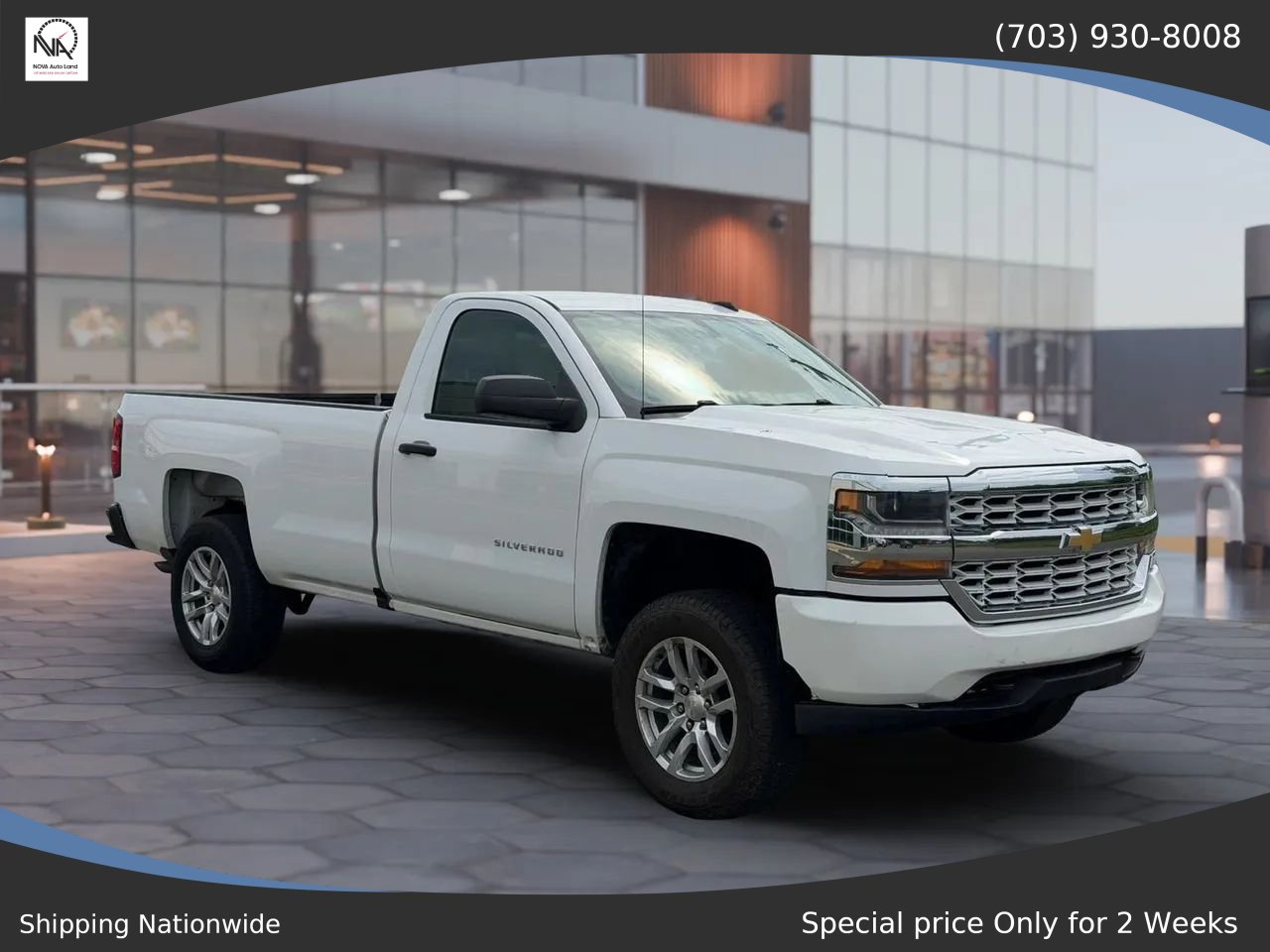 Used 2017 Chevrolet Silverado 1500 W/T w/ WT Convenience Package AWD/4WD image 2