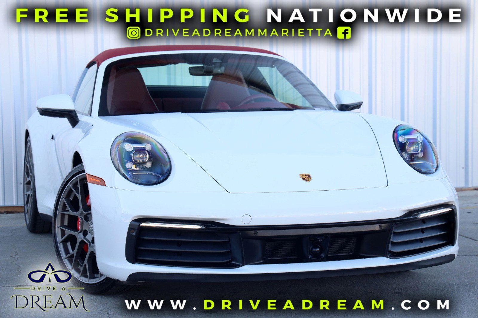 Used 2021 Porsche 911 Targa 4S w/ Sport Chrono Package image 2