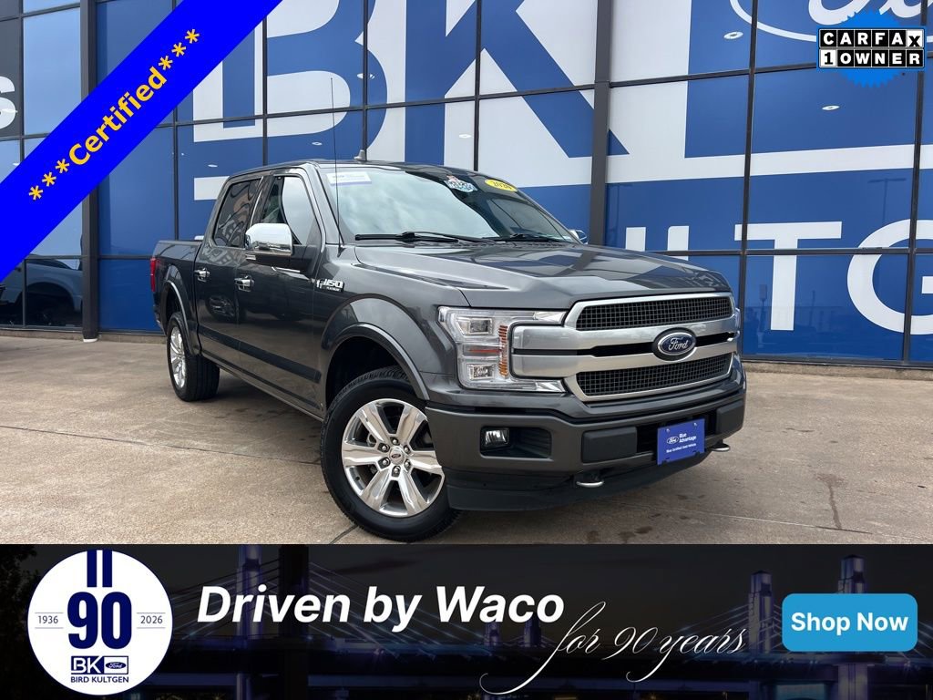 Certified 2020 Ford F150 Platinum w/ Equipment Group 701A Luxury