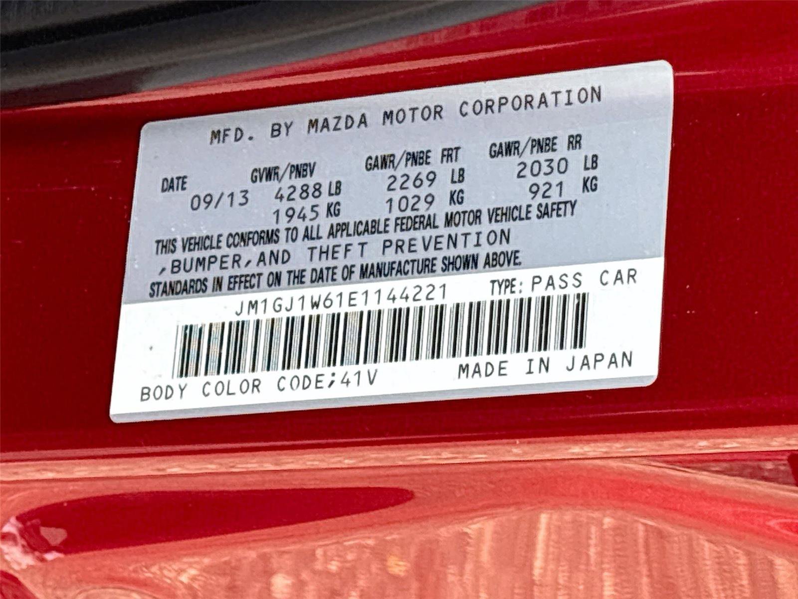 Used 2014 MAZDA MAZDA6 Grand Touring w/ MRCC + FOW Package FWD image 34
