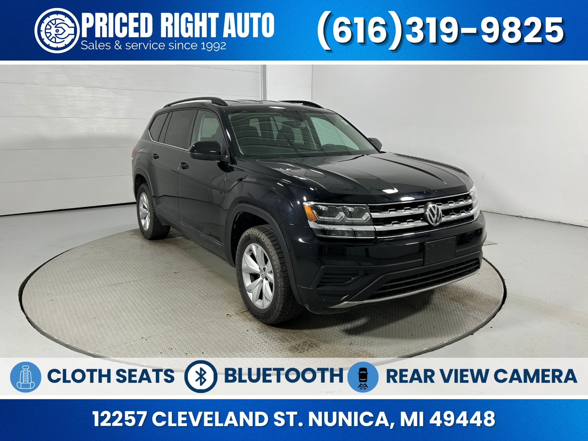 Used 2020 Volkswagen Atlas S w/ Towing Package AWD/4WD image 1