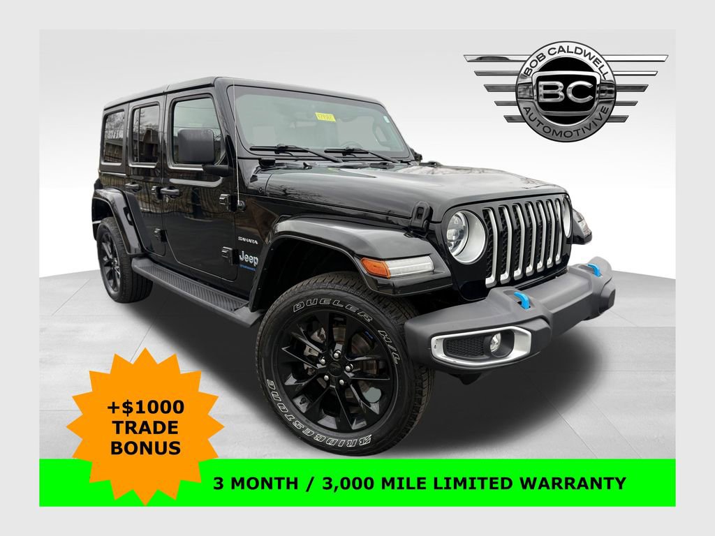 Used 2023 Jeep Wrangler Unlimited Sahara w/ Cold Weather Group image 1