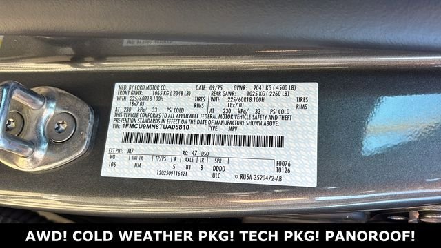 New 2026 Ford Escape ST-Line w/ Tech Pack #1 AWD/4WD image 35