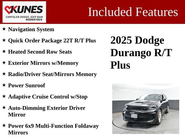 Used 2025 Dodge Durango R/T AWD/4WD image 3