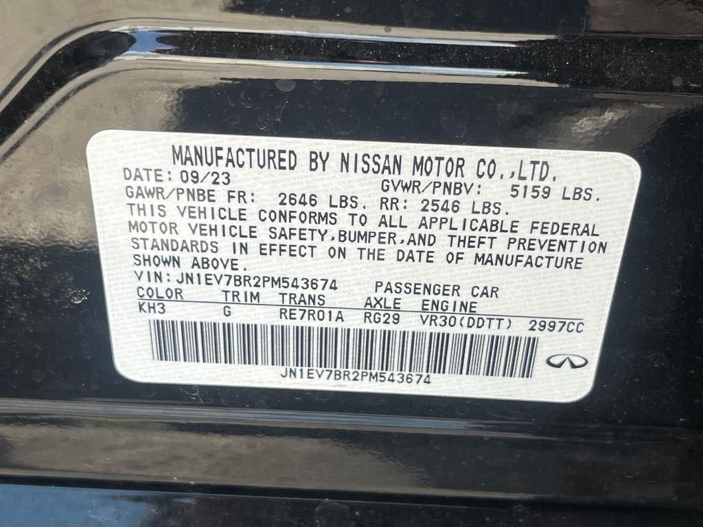 Used 2023 INFINITI Q50 Luxe w/ Cargo Package image 24