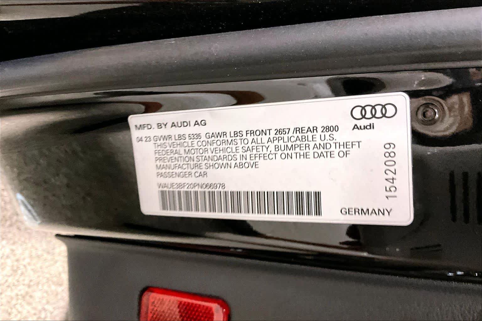 Used 2023 Audi A6 Premium Plus w/ Premium Plus Package AWD/4WD image 34
