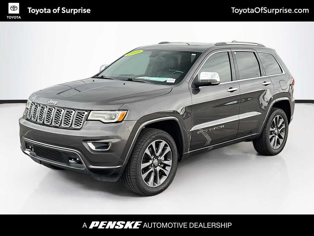 Used 2018 Jeep Grand Cherokee Overland AWD/4WD video 1