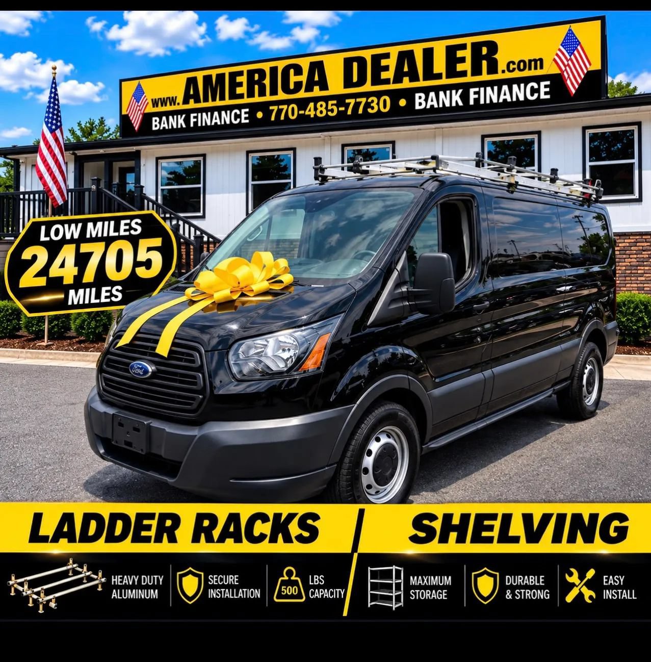 Used 2018 Ford Transit 350 148 Low Roof RWD image 1