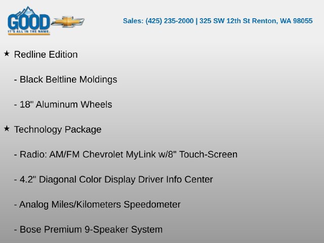 Used 2018 Chevrolet Cruze LT w/ Sun And Sound Package FWD image 15