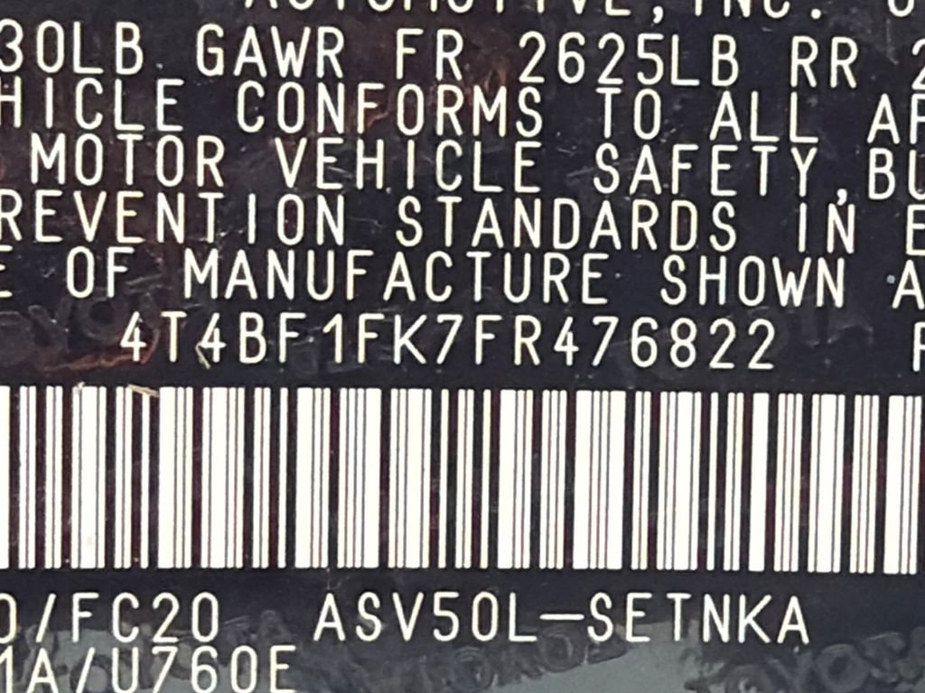 Used 2015 Toyota Camry LE FWD image 31