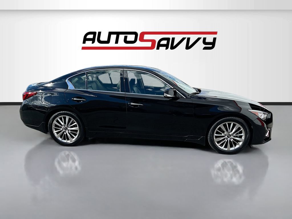 Used 2022 INFINITI Q50 Luxe w/ Cargo Package image 8