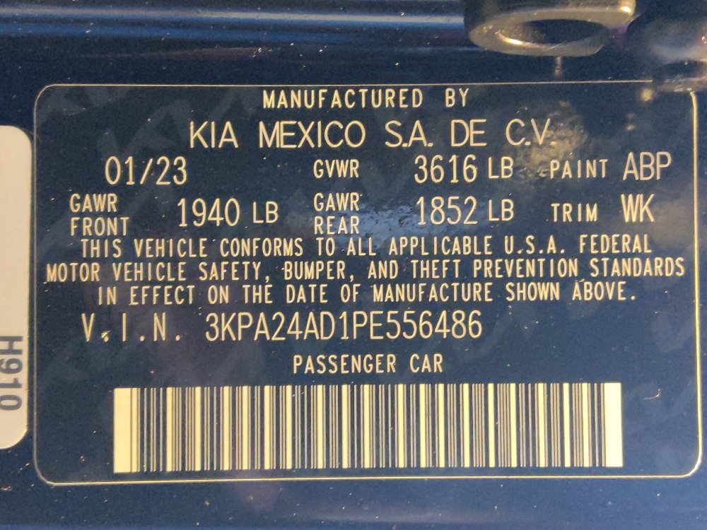 Used 2023 Kia Rio S FWD image 33