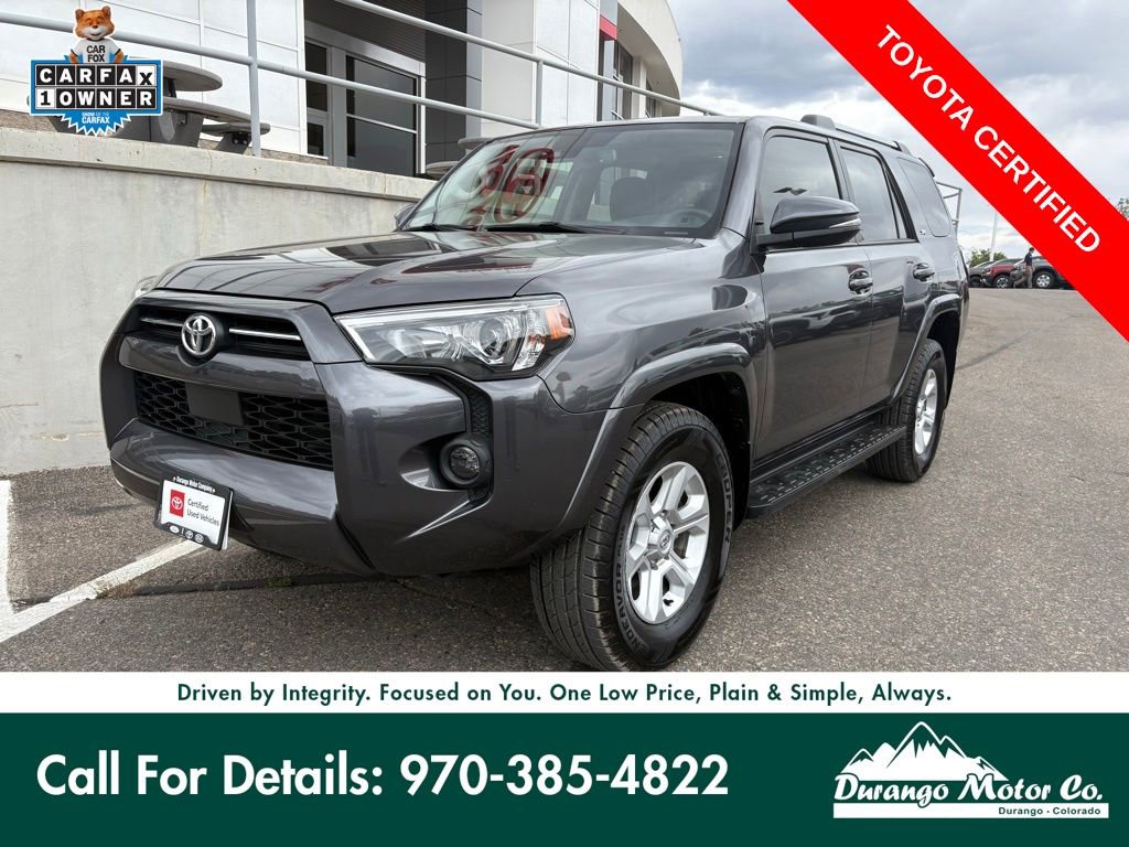 Certified 2023 Toyota 4Runner SR5 Premium w/ Moonroof Package