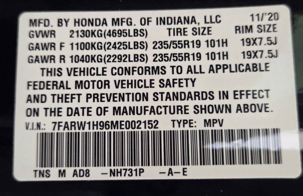 Used 2021 Honda CR-V Touring image 33