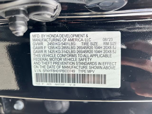 Used 2023 Honda Passport Elite image 22