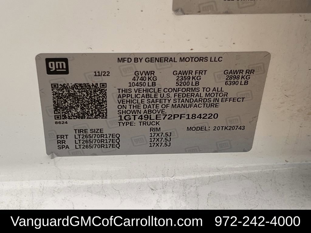 Used 2023 GMC Sierra 2500 Pro w/ Convenience Package image 33