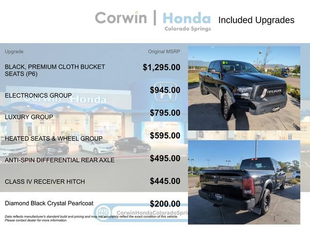 Used 2023 RAM 1500 Classic Warlock w/ Electronics Group AWD/4WD image 4