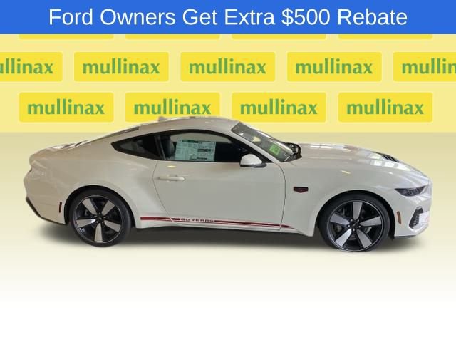New 2025 Ford Mustang GT Premium w/ 60th Anniversary Package image 1