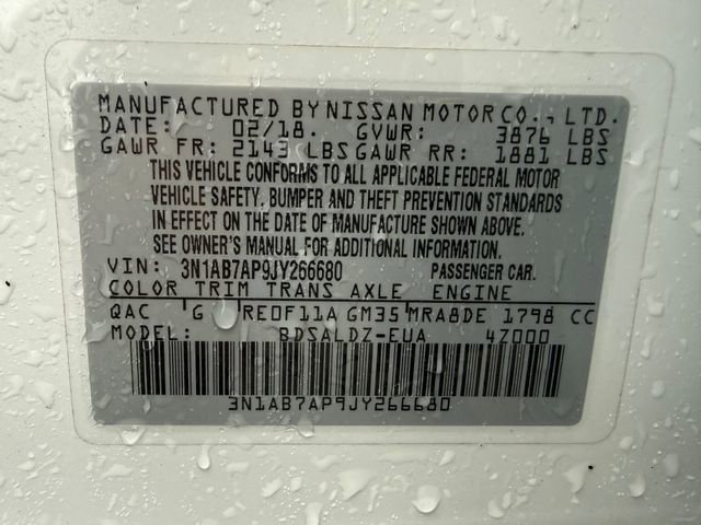 Used 2018 Nissan Sentra SV image 17