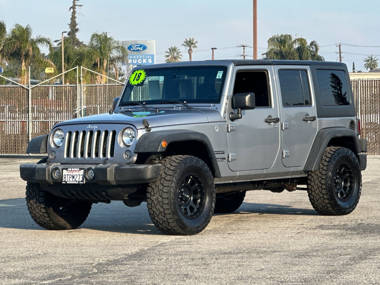 Used 2018 Jeep Wrangler Unlimited Sport S image 8
