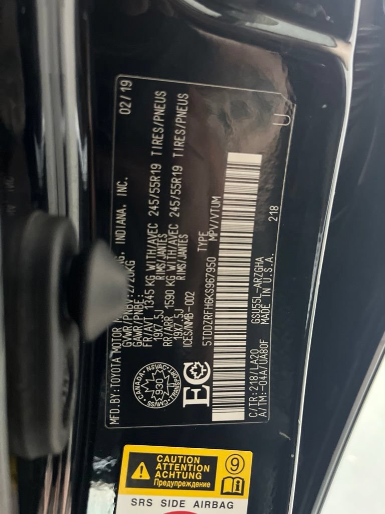 Used 2019 Toyota Highlander Limited AWD/4WD image 83