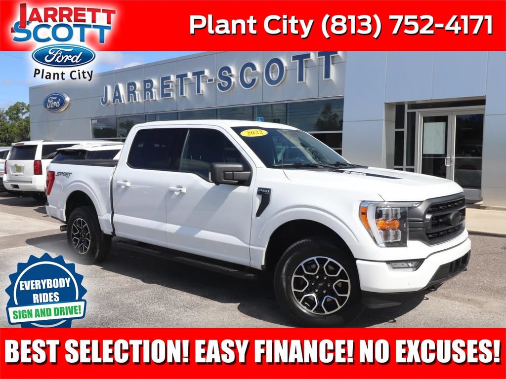 Certified 2022 Ford F150 XLT w/ Equipment Group 302A High AWD/4WD image 1