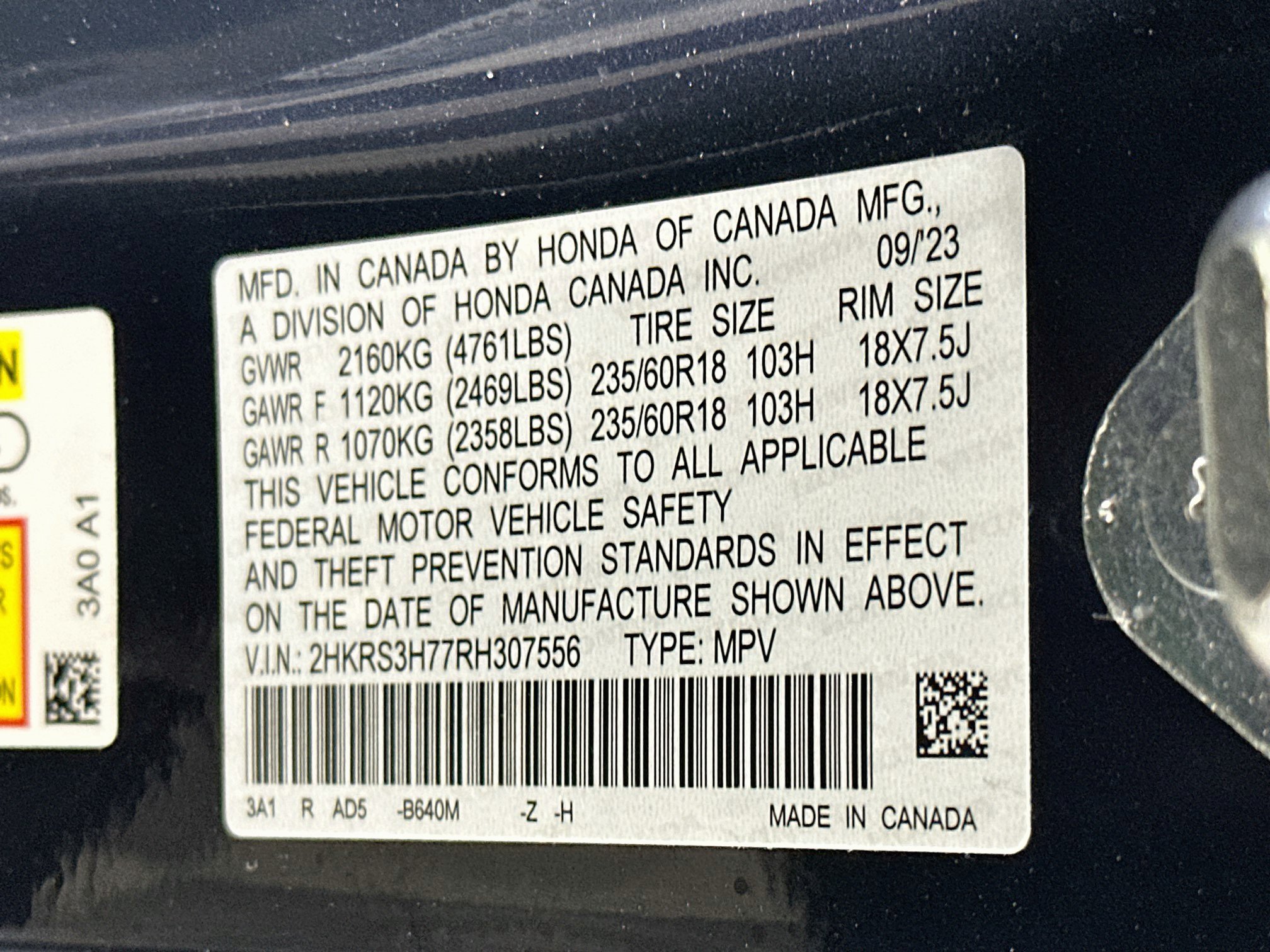 Used 2024 Honda CR-V EX-L image 12