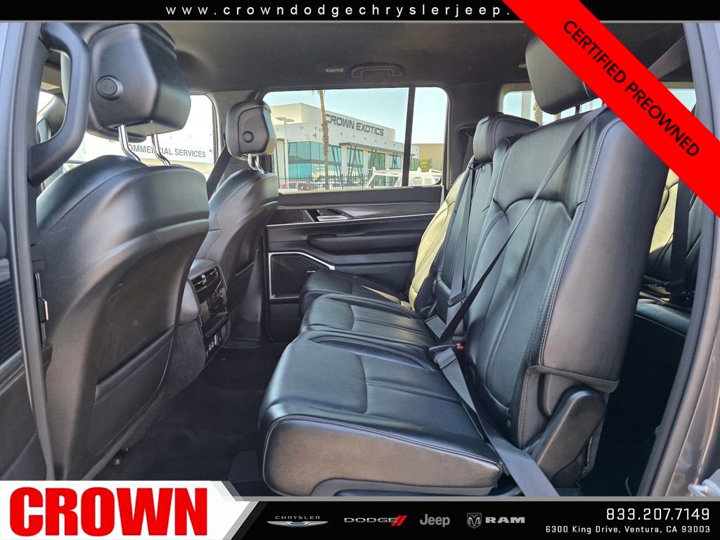 Certified 2024 Jeep Wagoneer L Series III w/ Flexible Seating Group AWD/4WD image 23