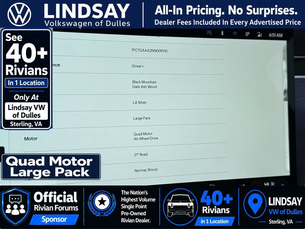 Used 2022 Rivian R1T Adventure AWD/4WD image 22