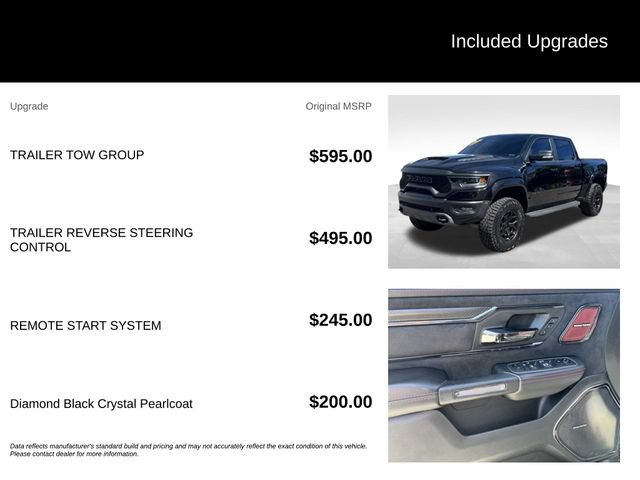Used 2022 RAM 1500 TRX w/ TRX Level 2 Equipment Group AWD/4WD image 11