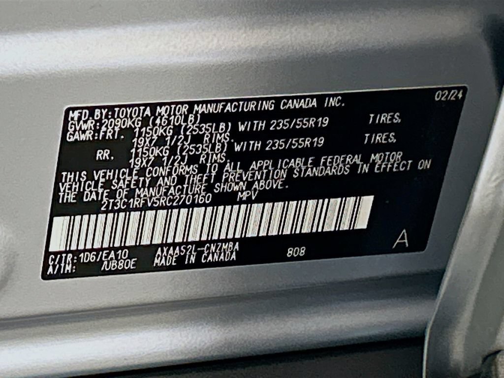 Used 2024 Toyota RAV4 XLE Premium w/ Weather Package FWD image 30