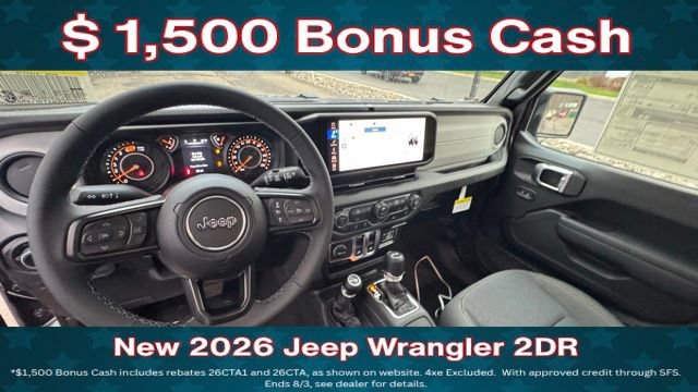 New 2026 Jeep Wrangler Sport AWD/4WD image 11