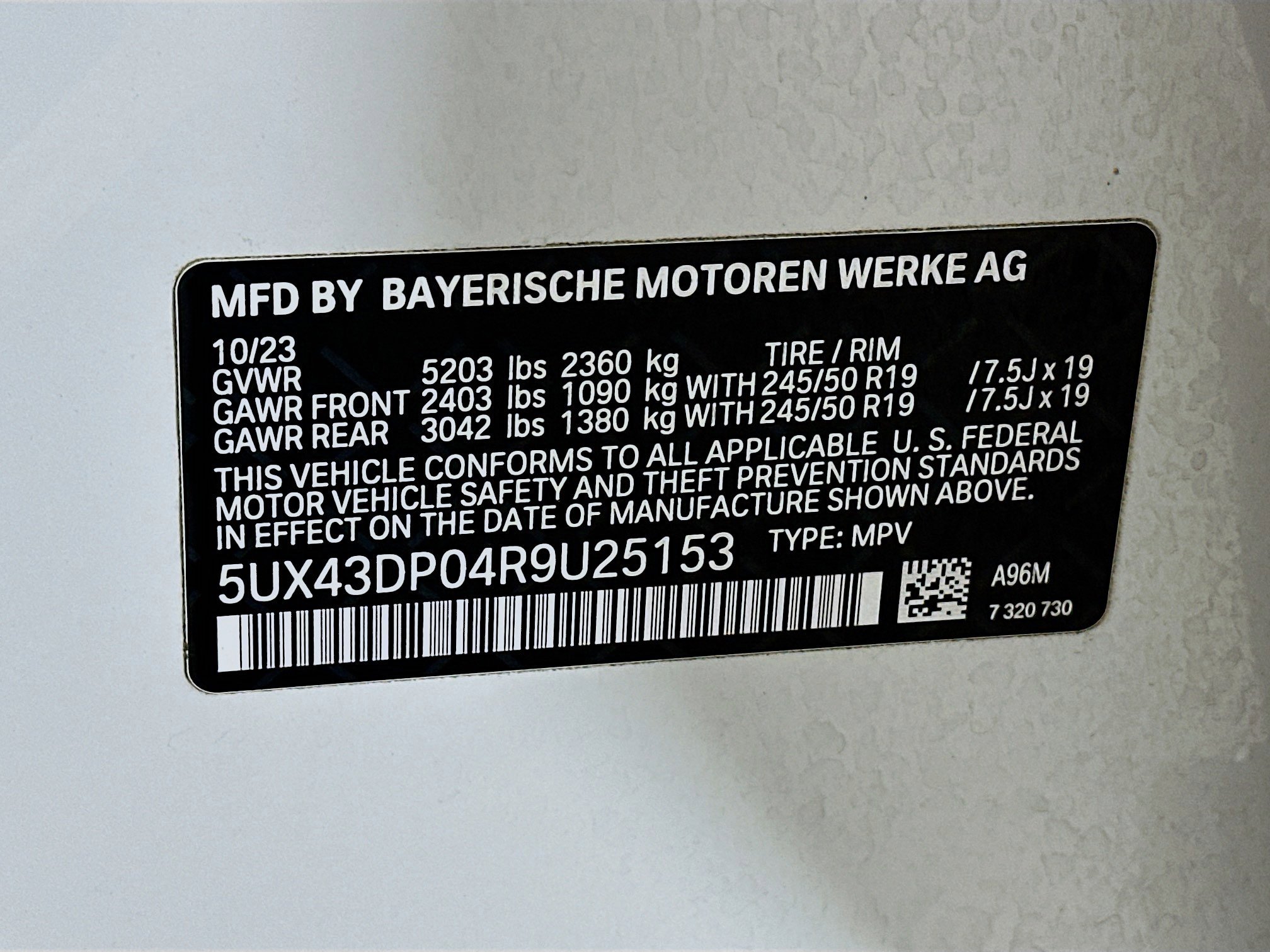 Used 2024 BMW X3 sDrive30i image 12