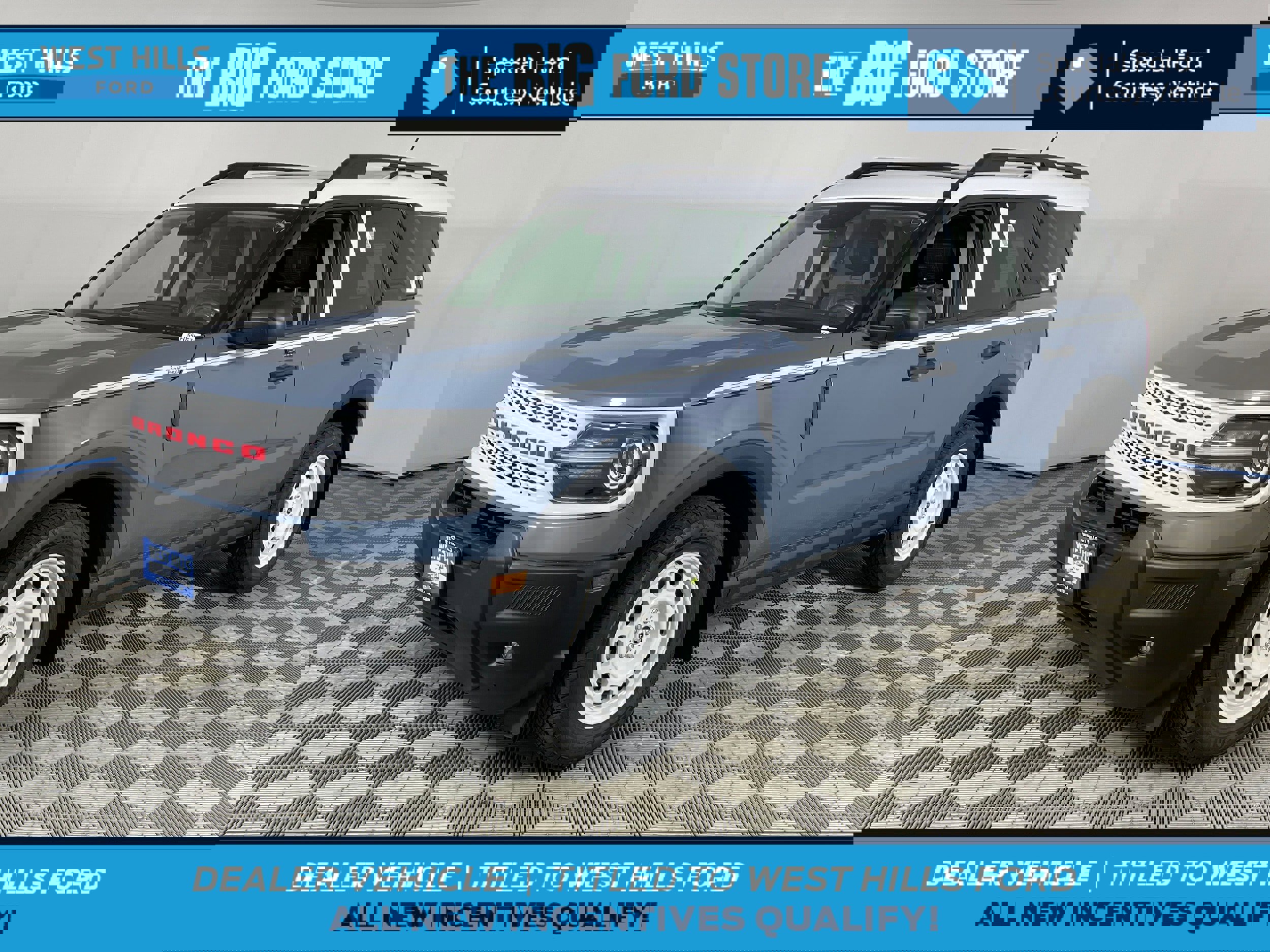 New 2025 Ford Bronco Sport Heritage w/ Convenience Package image 1