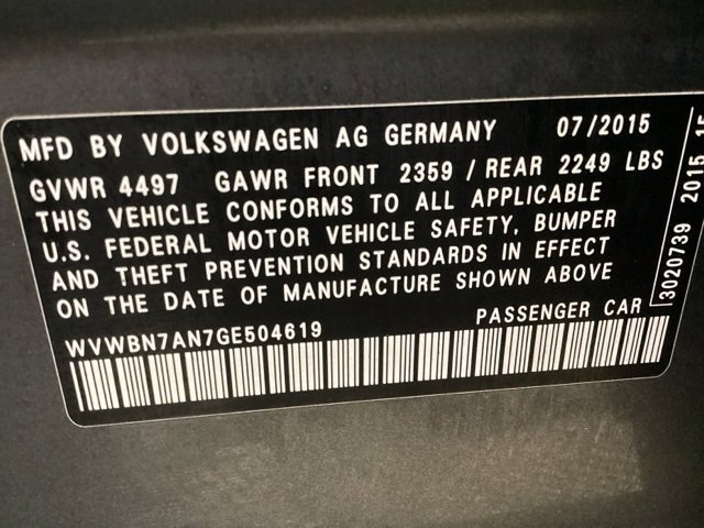 Used 2016 Volkswagen CC Sport image 15