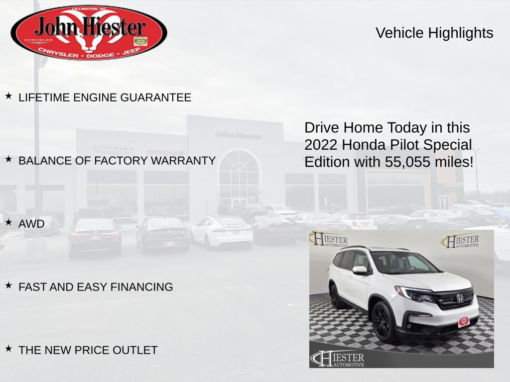 Used 2022 Honda Pilot Special Edition image 5