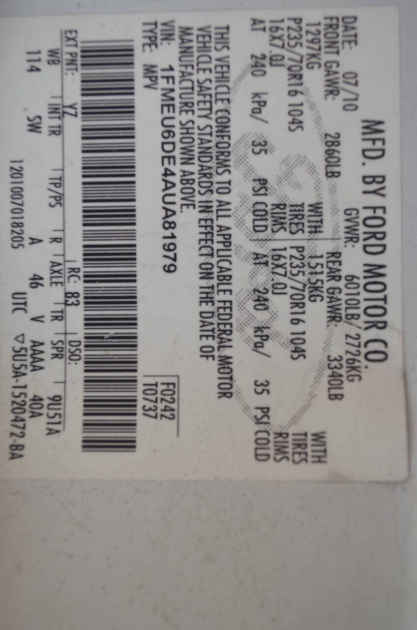 Used 2010 Ford Explorer XLT image 41