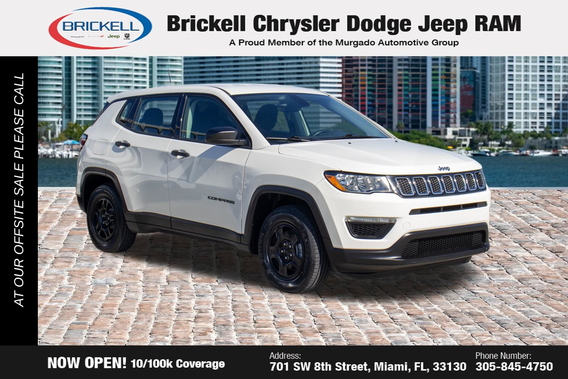 Used 2018 Jeep Compass Sport video 3