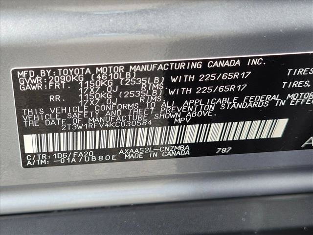 Used 2019 Toyota RAV4 XLE FWD image 23