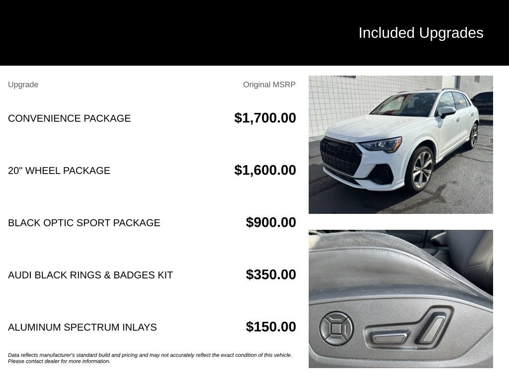 Used 2021 Audi Q3 2.0T Premium w/ Convenience Package AWD/4WD image 7